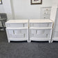 Havertys off white pair of nightstands