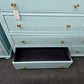 Restoration Hardware all solid wood blue Lacquered dresser
