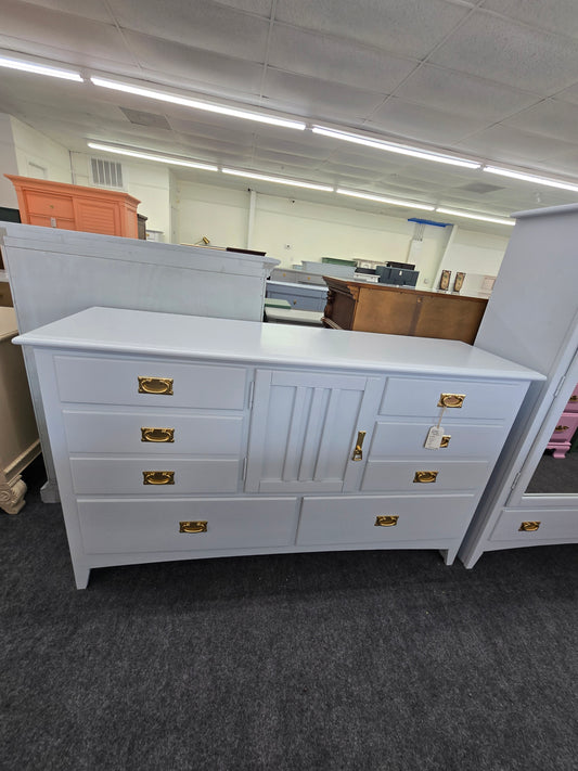 Universal light blue dresser