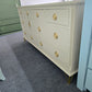 Ethan Allen beige Solid wood dresser