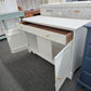 White Distressed cabinet