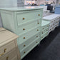 Minty green super cute chest of drawers