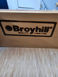 Broyhill tall gray chest