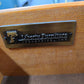 Liberty green gray lacquered nightstand