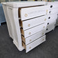 Bombay white Distressed chest