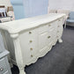 Gorgeous cream solid wood dresser