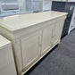 Ethan allen solid wood beige cabinet