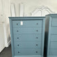 American Signature dark blue chest