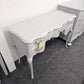 Solid wood french provincial blue Lacquered vanity