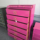 Hot pink gorgeous Michael Weiss tall chest