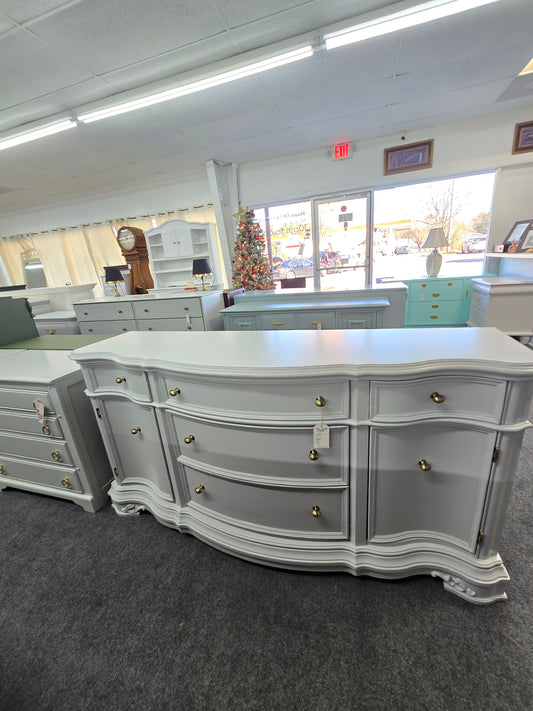 Beautiful subtle gray sideboard