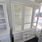 Stanley off white china cabinet