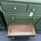 Secret Garden 9 drawers green dresser