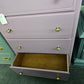 Antique purple chest
