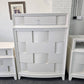 Havertys off white tall chest