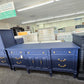 Thomasville navy blue Regency dresser