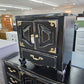 Black Distressed nightstand