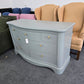 7 drawers green gray dresser