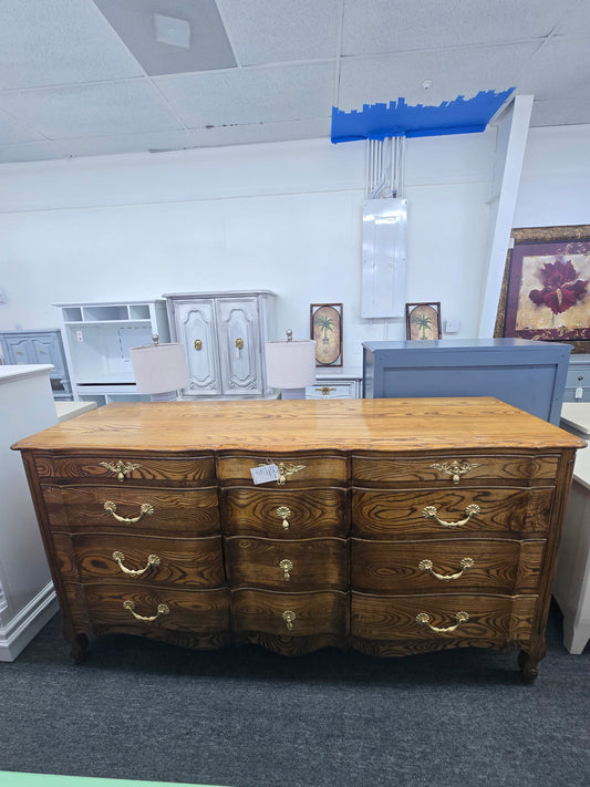 All solid wood french provincial dresser