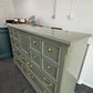 Liberty olive green lacquered chest