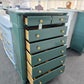 Mount Vernon green lacquered chest