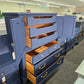 Thomasville navy blue Regency chest