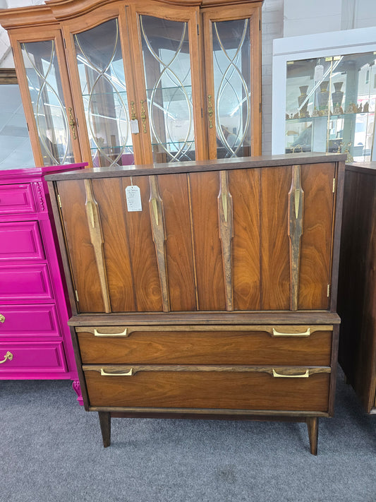 Mid Century Modern solid wood chest