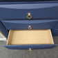 8 drawers navy blue dresser
