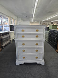 Solid wood Icy 5 drawers chest