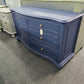 Super cute 6 drawers navy blu3 dresser