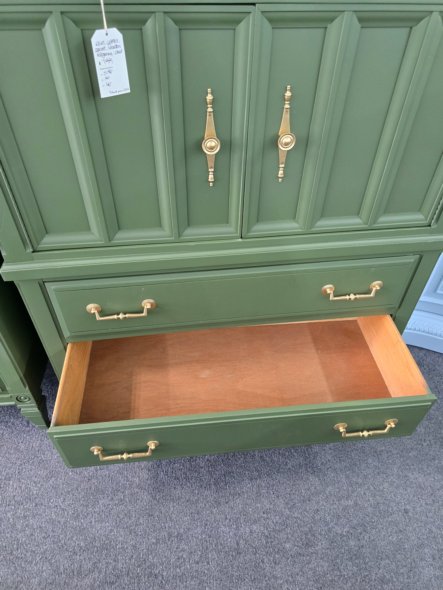 Kent Coffey secret garden regency  chest