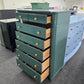 Mount Vernon green lacquered chest