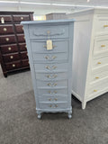 Baby blue lingerie chest