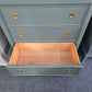 Broyhill gorgeous green chest of drawers