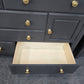 Graphite 6 drawers 2 doors big dresser
