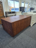 Solid wood MCM desk