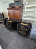 Vintage black dresser