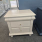 Cute 3 drawers pale pink  nightstand