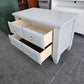 Gray 2 drawers small dresser