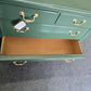 Pennsylvania house green lacquered dresser
