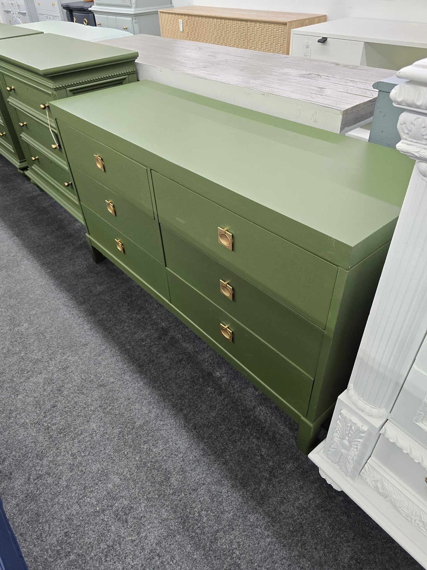 Secret garden green Lane dresser MCM