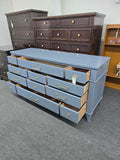 Solid wood lacquered dresser