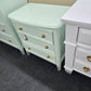 Minty green cute nightstand