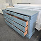 Colezione Europa blue 8 drawers dresser