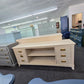 Beige tv stand