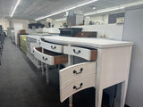 Solod wood white Distressed buffett