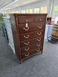 Solid wood 6 drawers chest