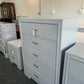 Gray lacquer chest