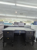 Tommy Bahama black matte desk