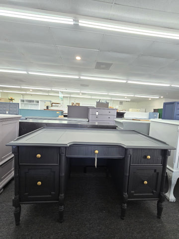 Tommy Bahama black matte desk